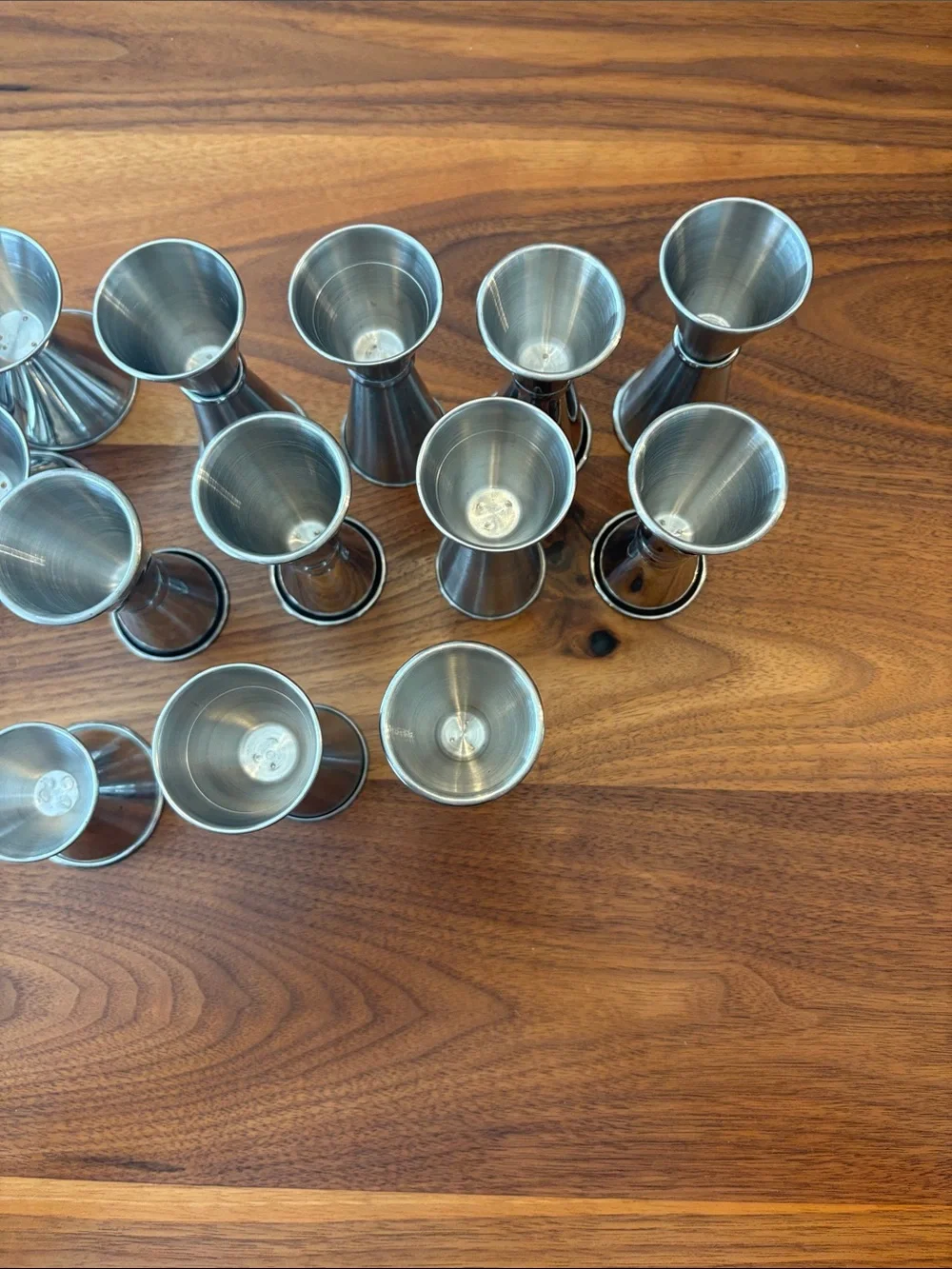 Bar Alcohol Pouring Jiggers for Cocktails Restaurant Set of 15 Many Sizes